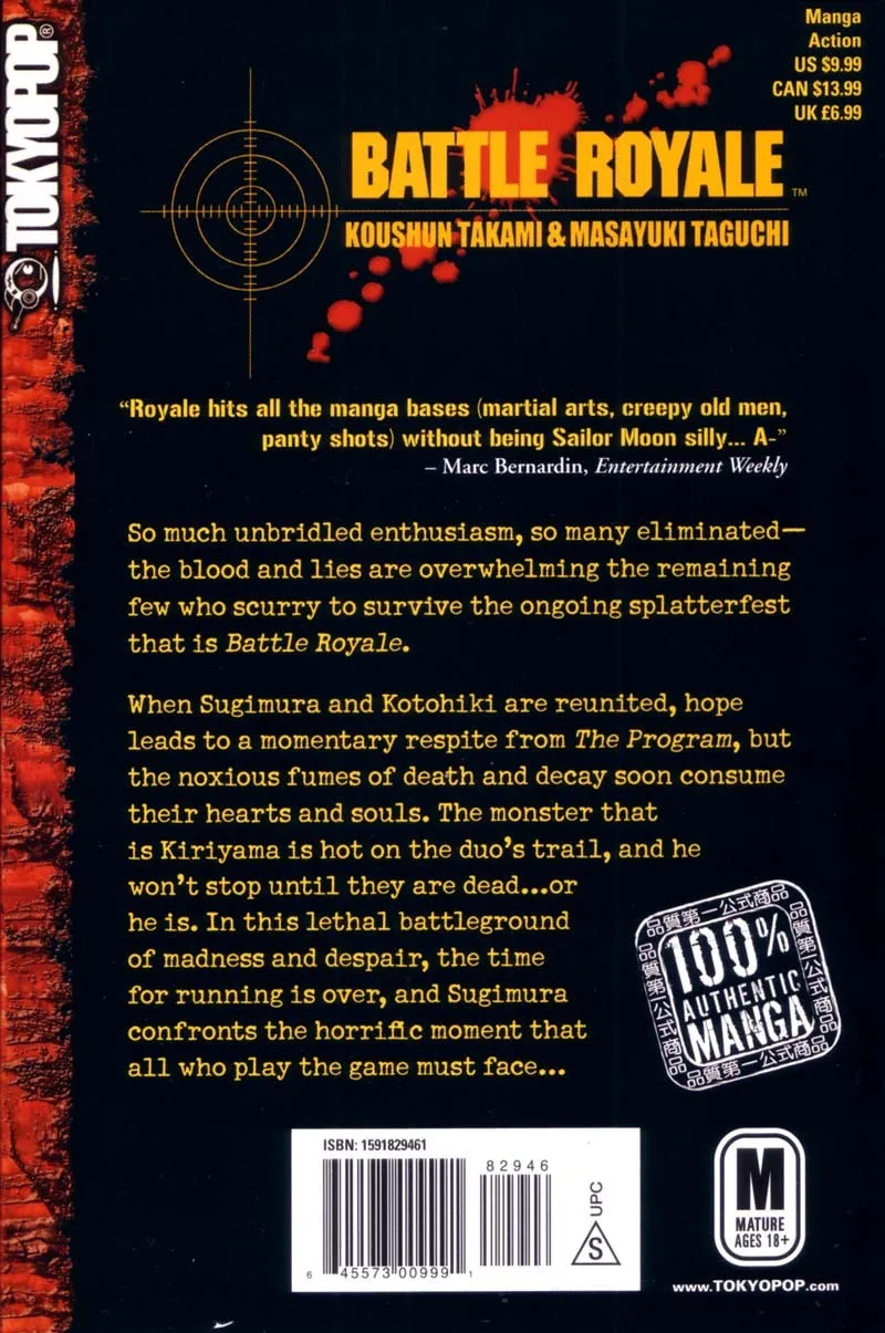 Battle Royale Chapter 87 page 23 - 