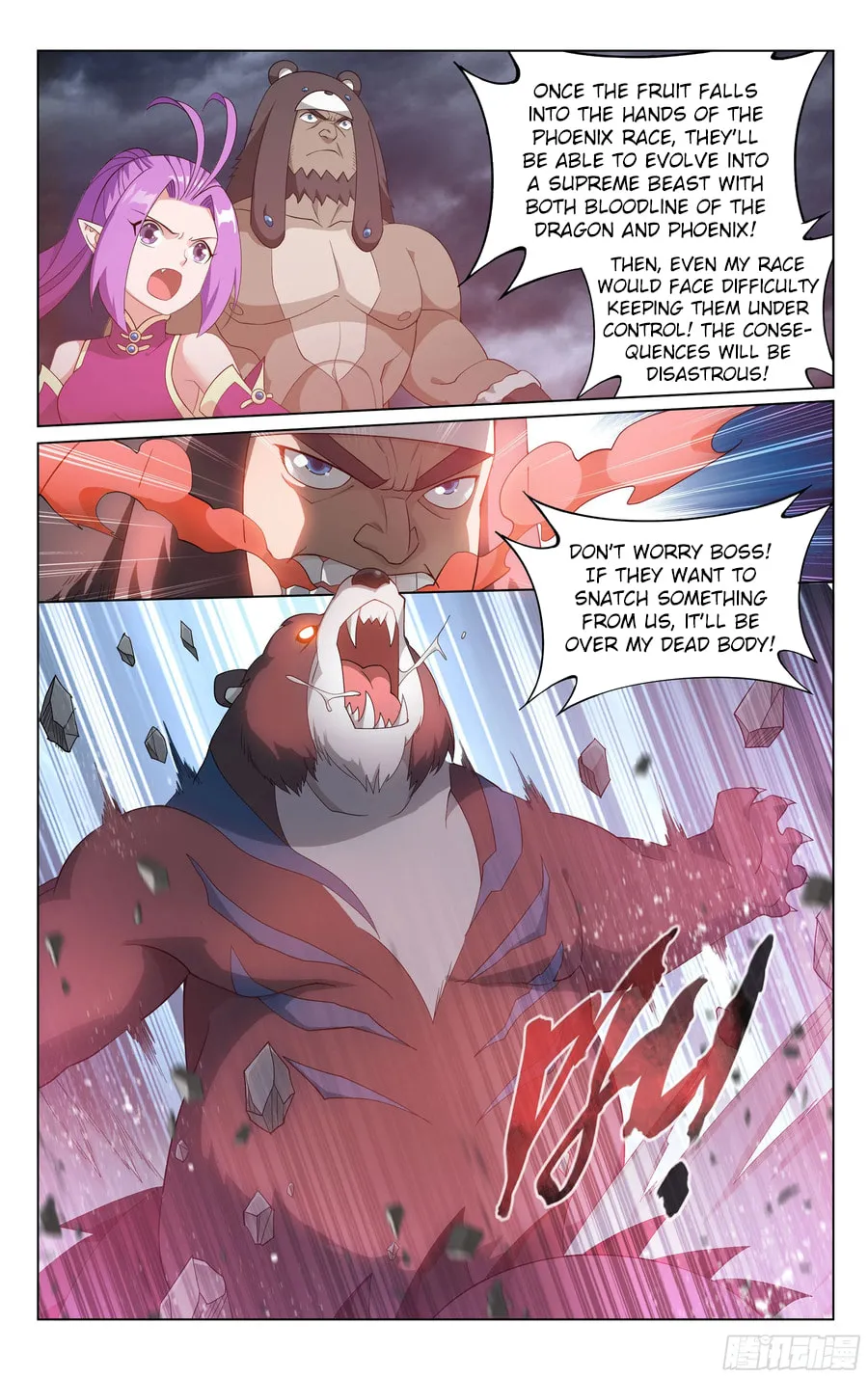 Battle Through the Heavens (Colored) Chapter 310 page 19 - 