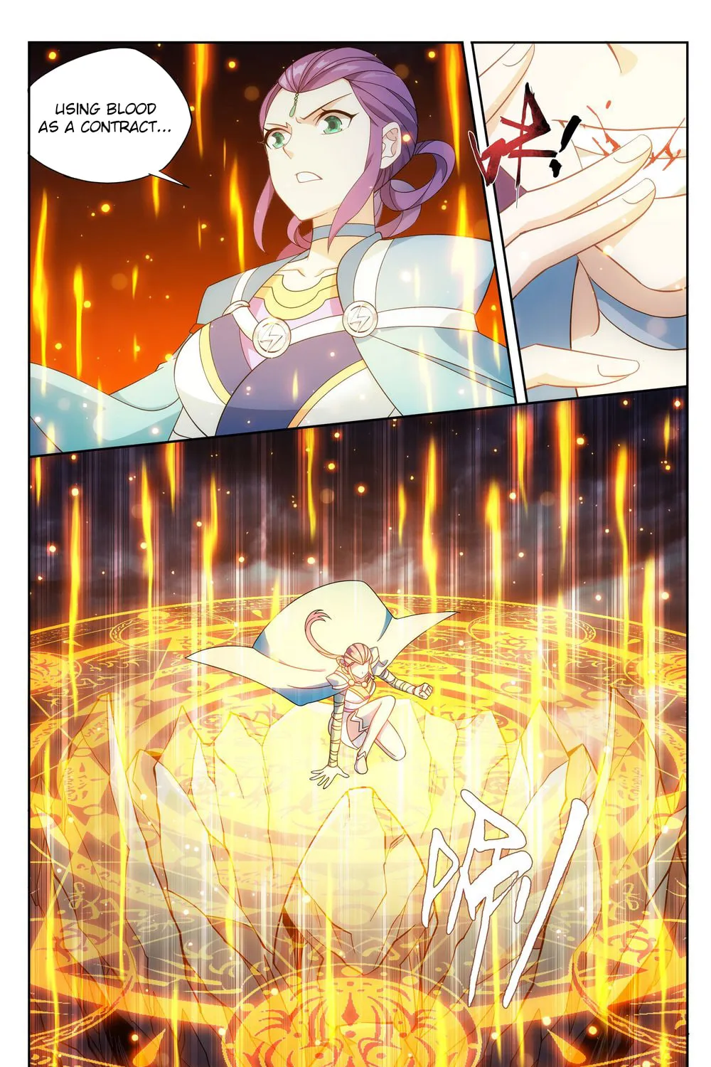 Battle Through the Heavens (Colored) Chapter 311 page 22 - 