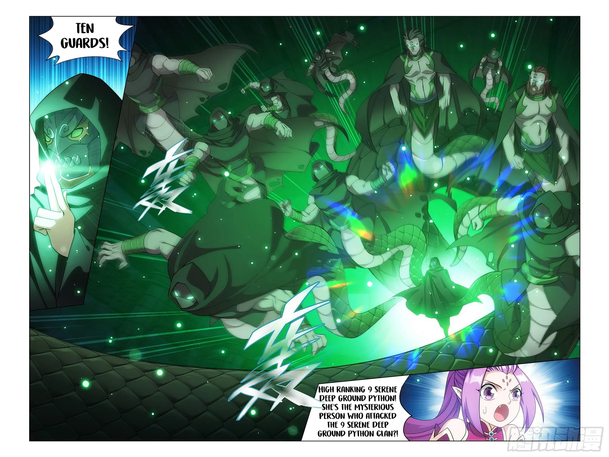 Battle Through the Heavens (Colored) Chapter 313 page 34 - 