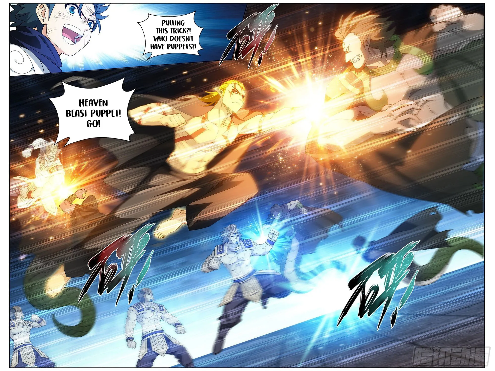 Battle Through the Heavens (Colored) Chapter 313 page 35 - 