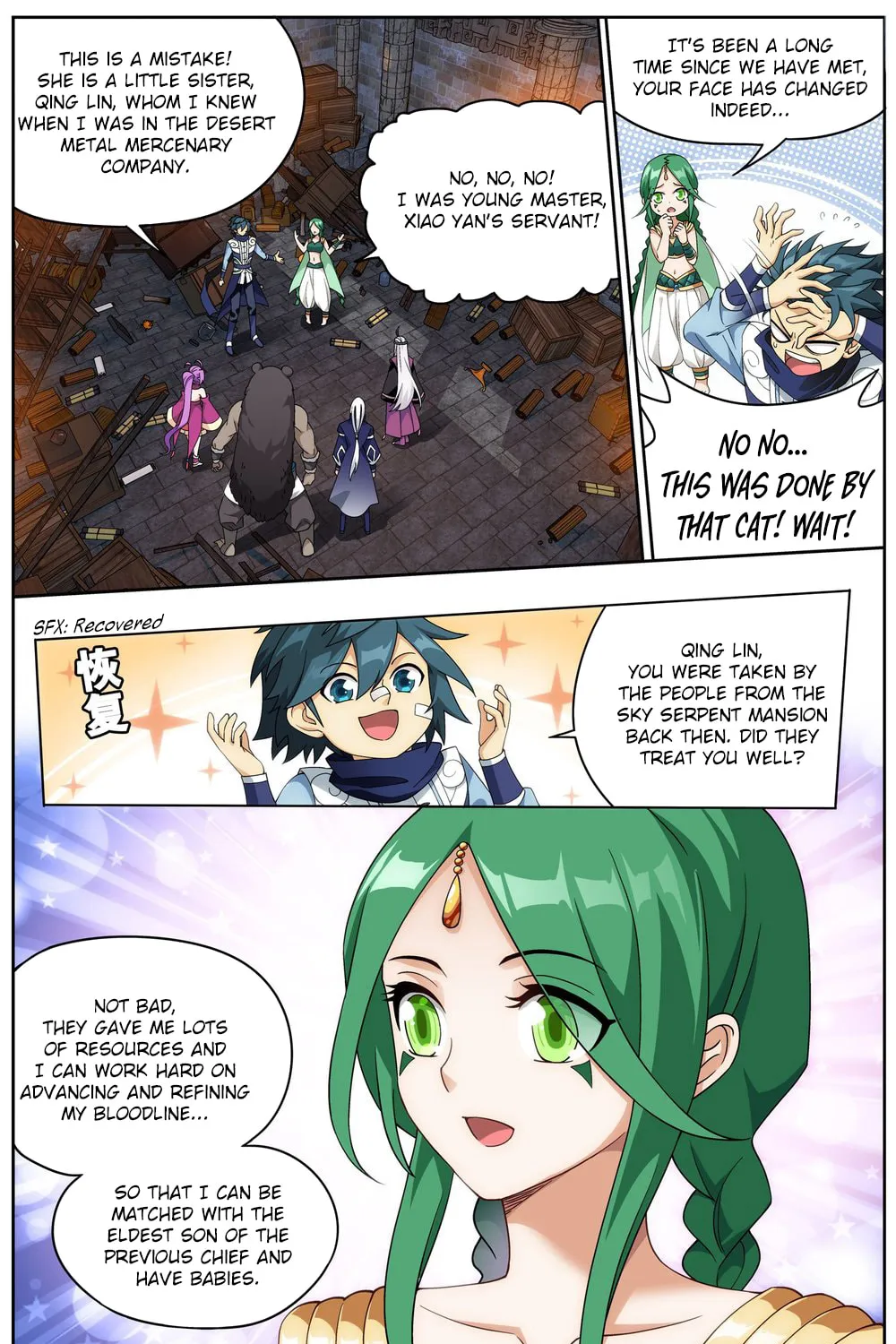 Battle Through the Heavens (Colored) Chapter 314 page 13 - 