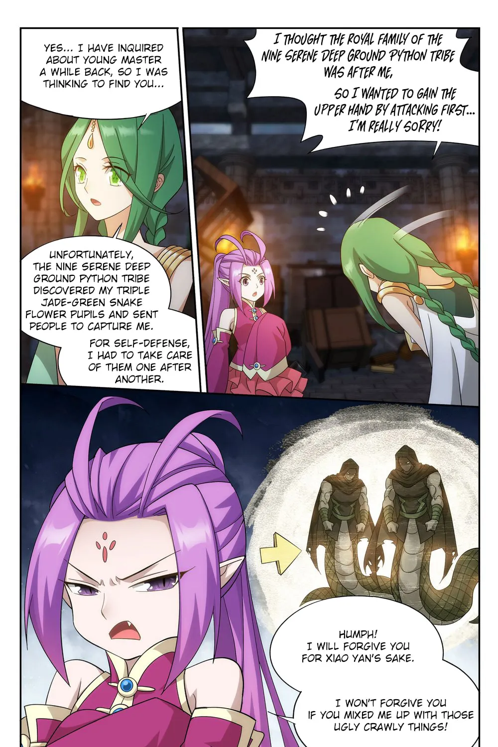 Battle Through the Heavens (Colored) Chapter 314 page 19 - 