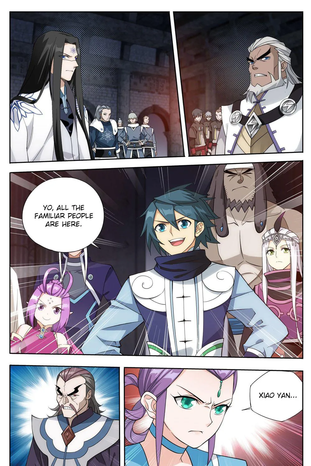 Battle Through the Heavens (Colored) Chapter 314 page 37 - 