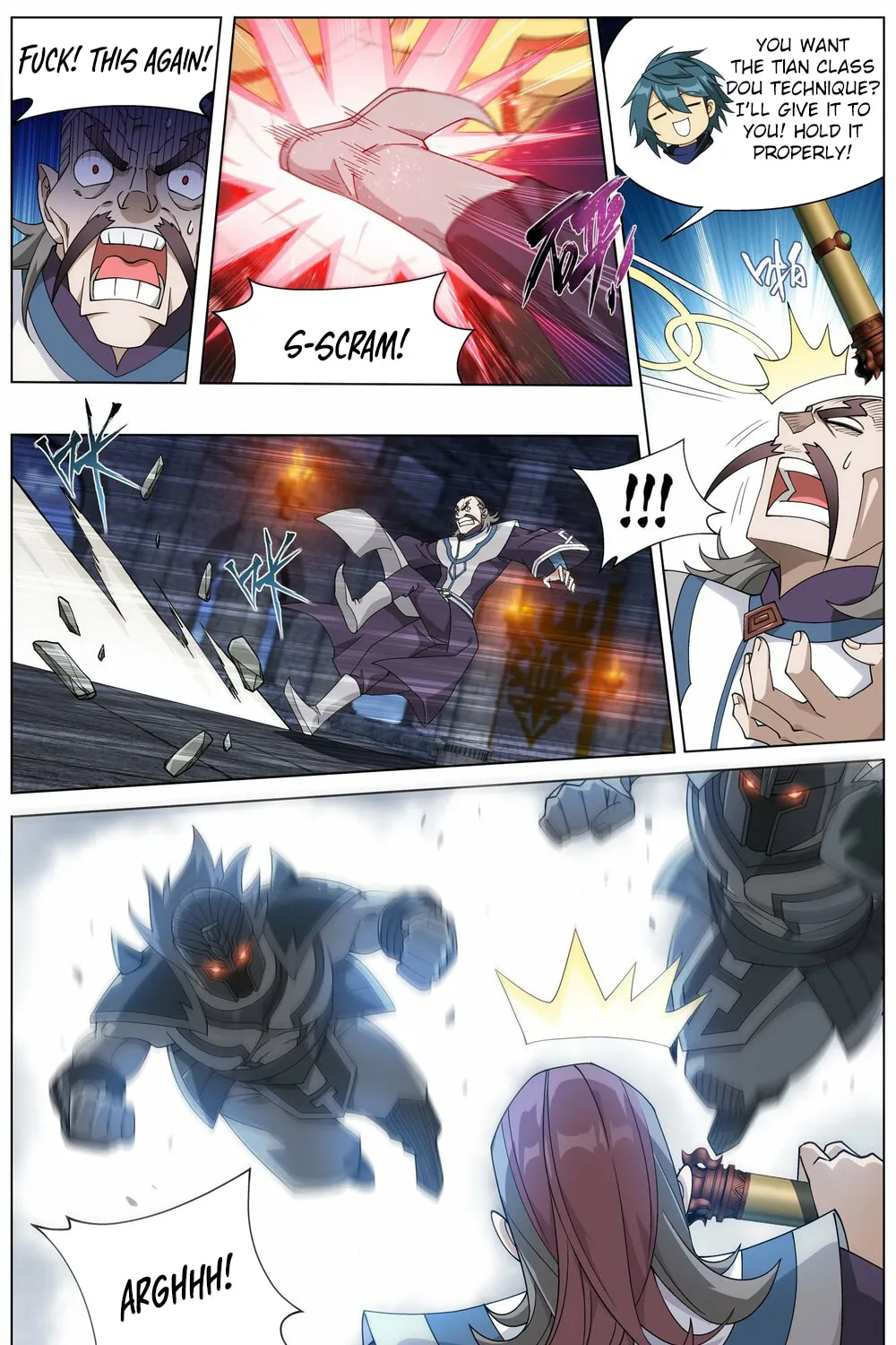 Battle Through the Heavens (Colored) Chapter 315 page 35 - 