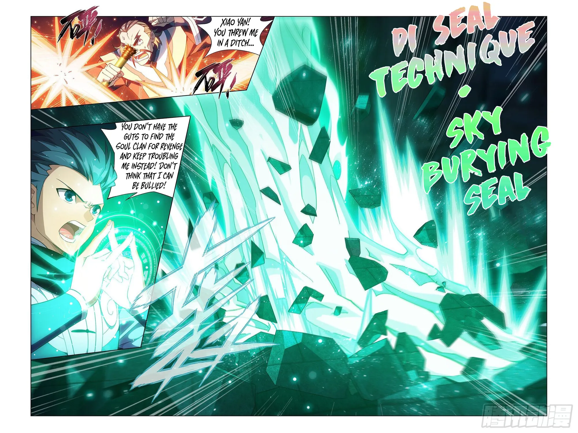 Battle Through the Heavens (Colored) Chapter 315 page 37 - 