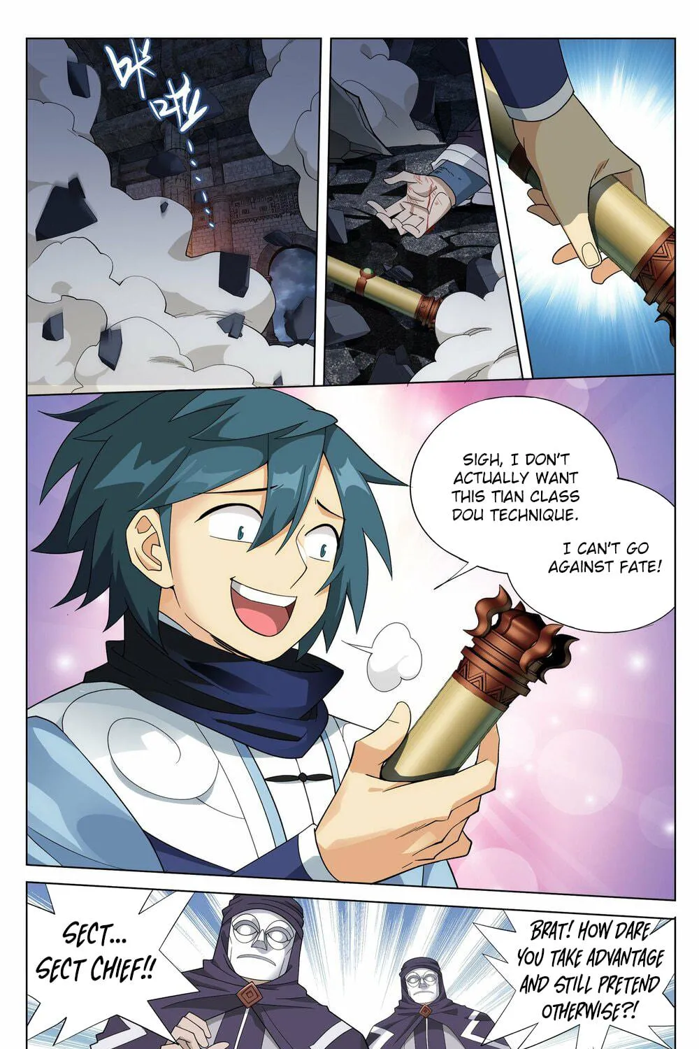Battle Through the Heavens (Colored) Chapter 315 page 38 - 
