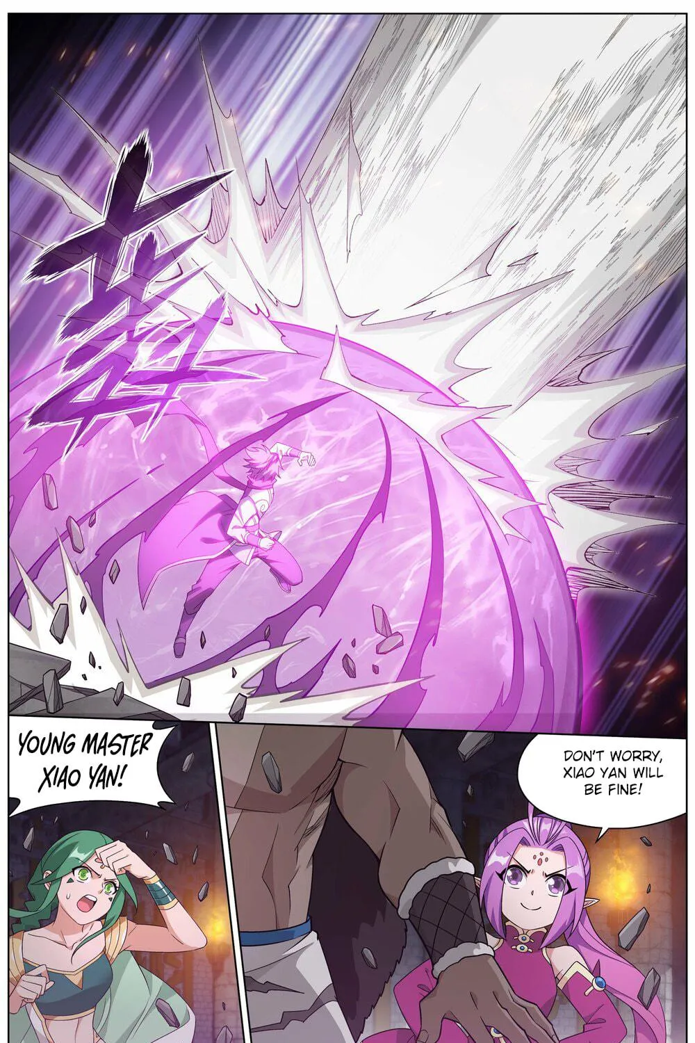 Battle Through the Heavens (Colored) Chapter 315 page 8 - 