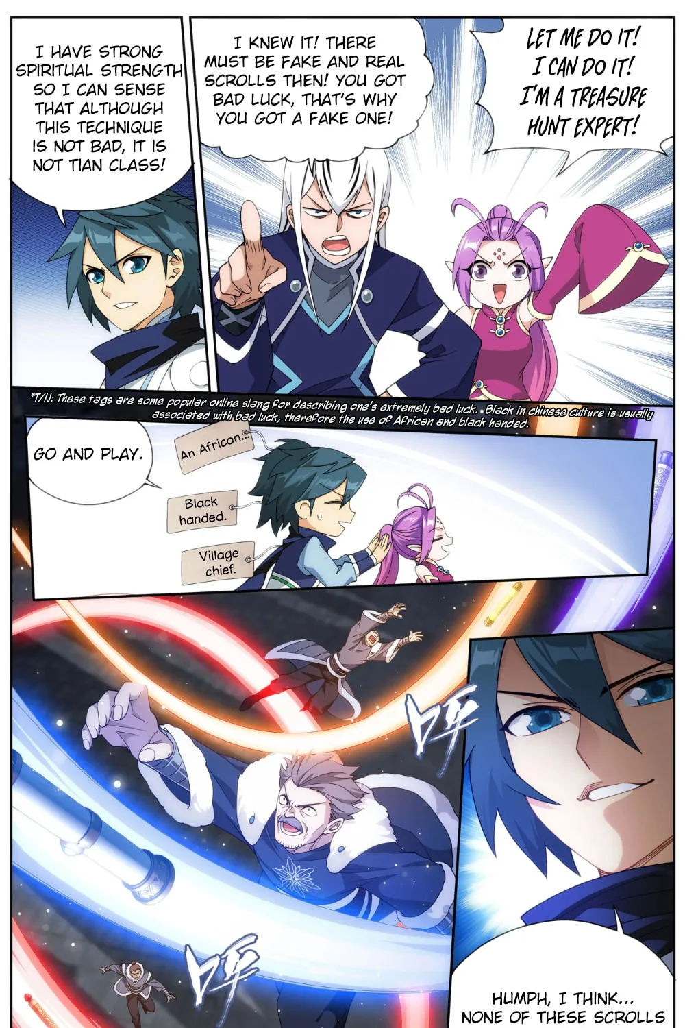 Battle Through the Heavens (Colored) Chapter 316 page 6 - 