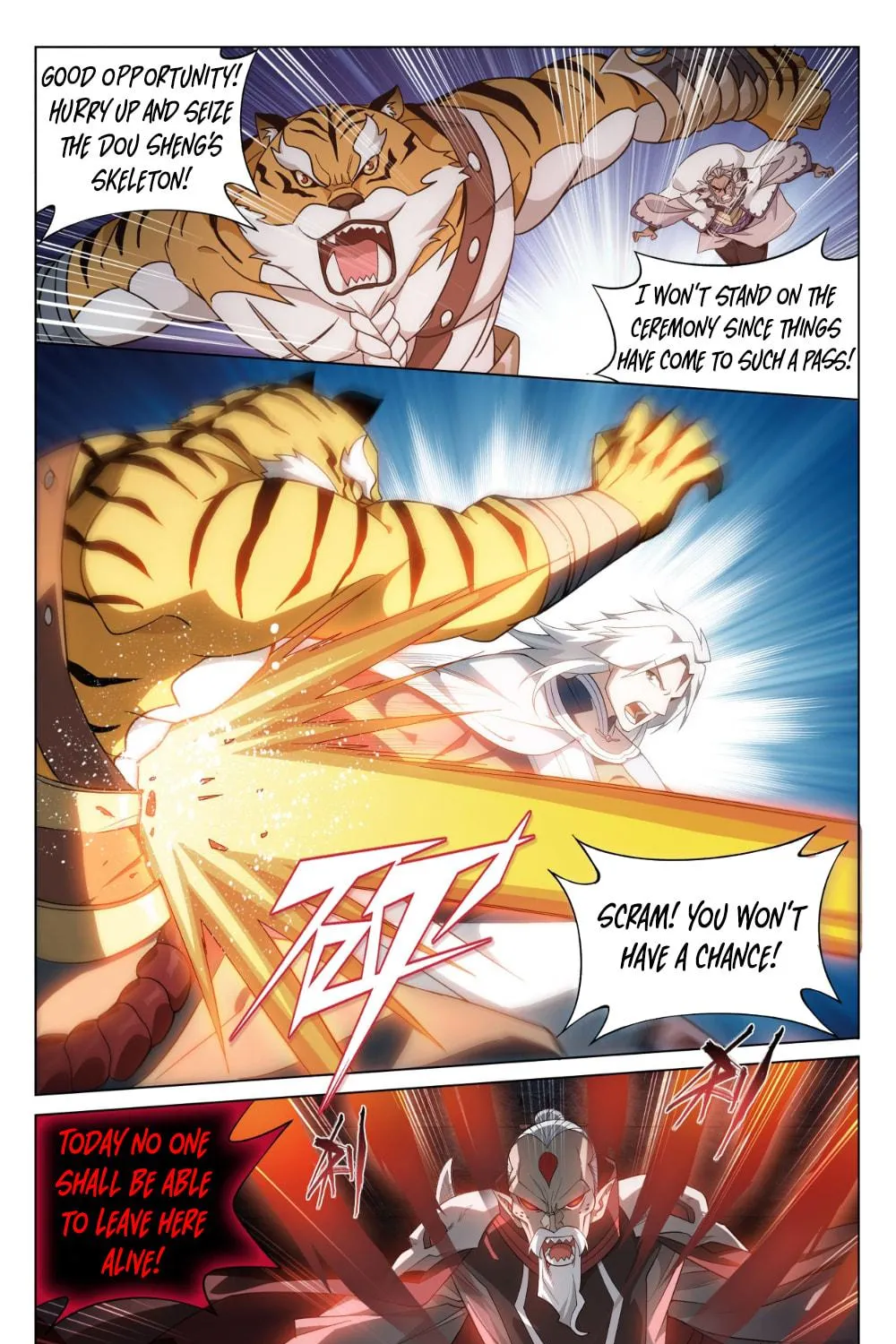 Battle Through the Heavens (Colored) Chapter 318 page 28 - 