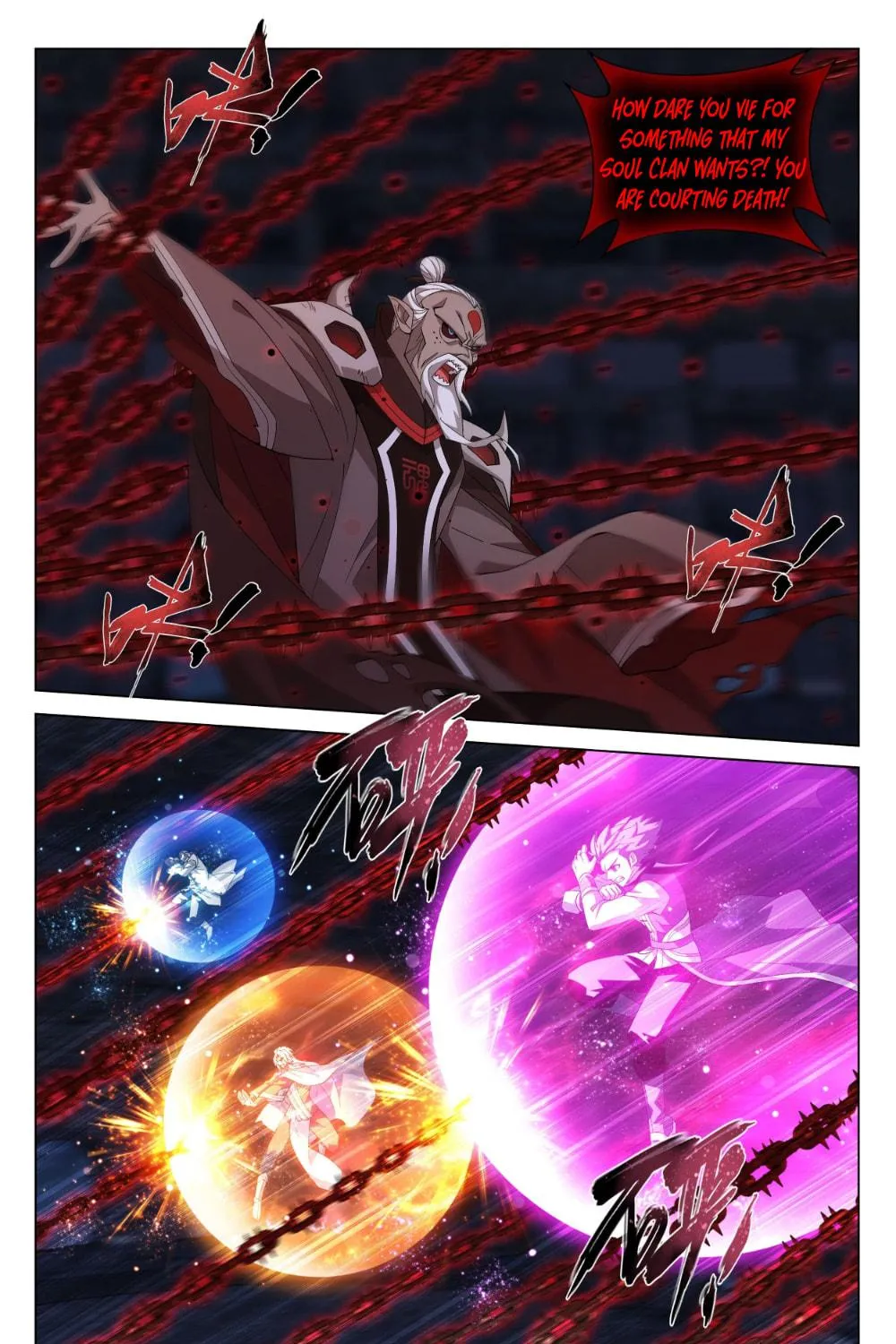 Battle Through the Heavens (Colored) Chapter 318 page 4 - 