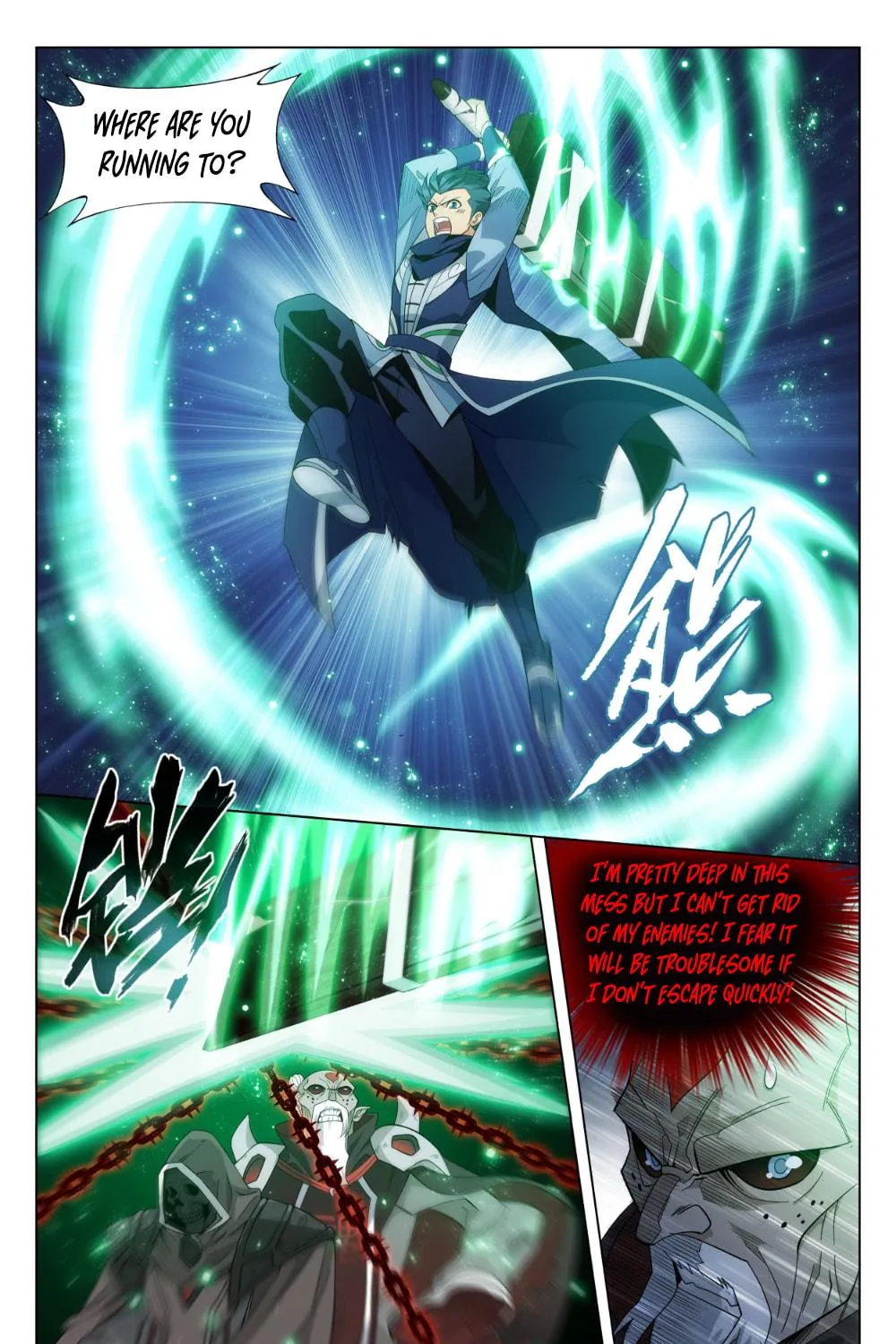 Battle Through the Heavens (Colored) Chapter 318 page 10 - 
