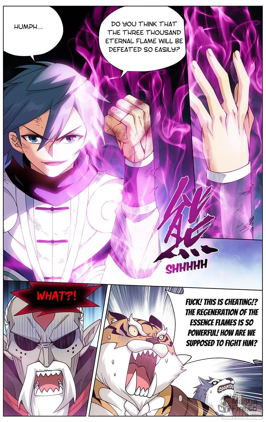 Battle Through the Heavens (Colored) Chapter 319 page 20 - 