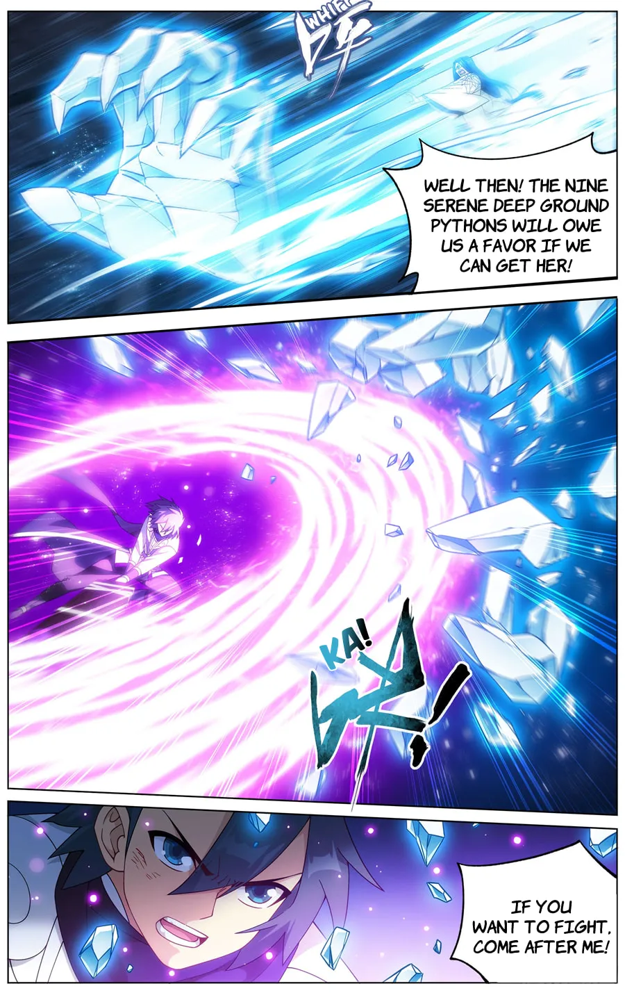Battle Through the Heavens (Colored) Chapter 319 page 4 - 