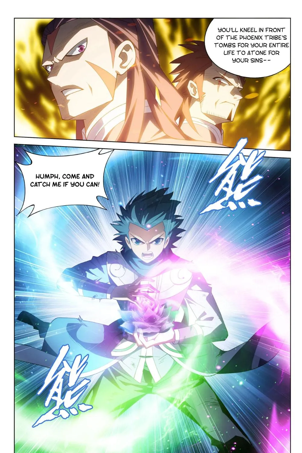 Battle Through the Heavens (Colored) Chapter 320 page 4 - 