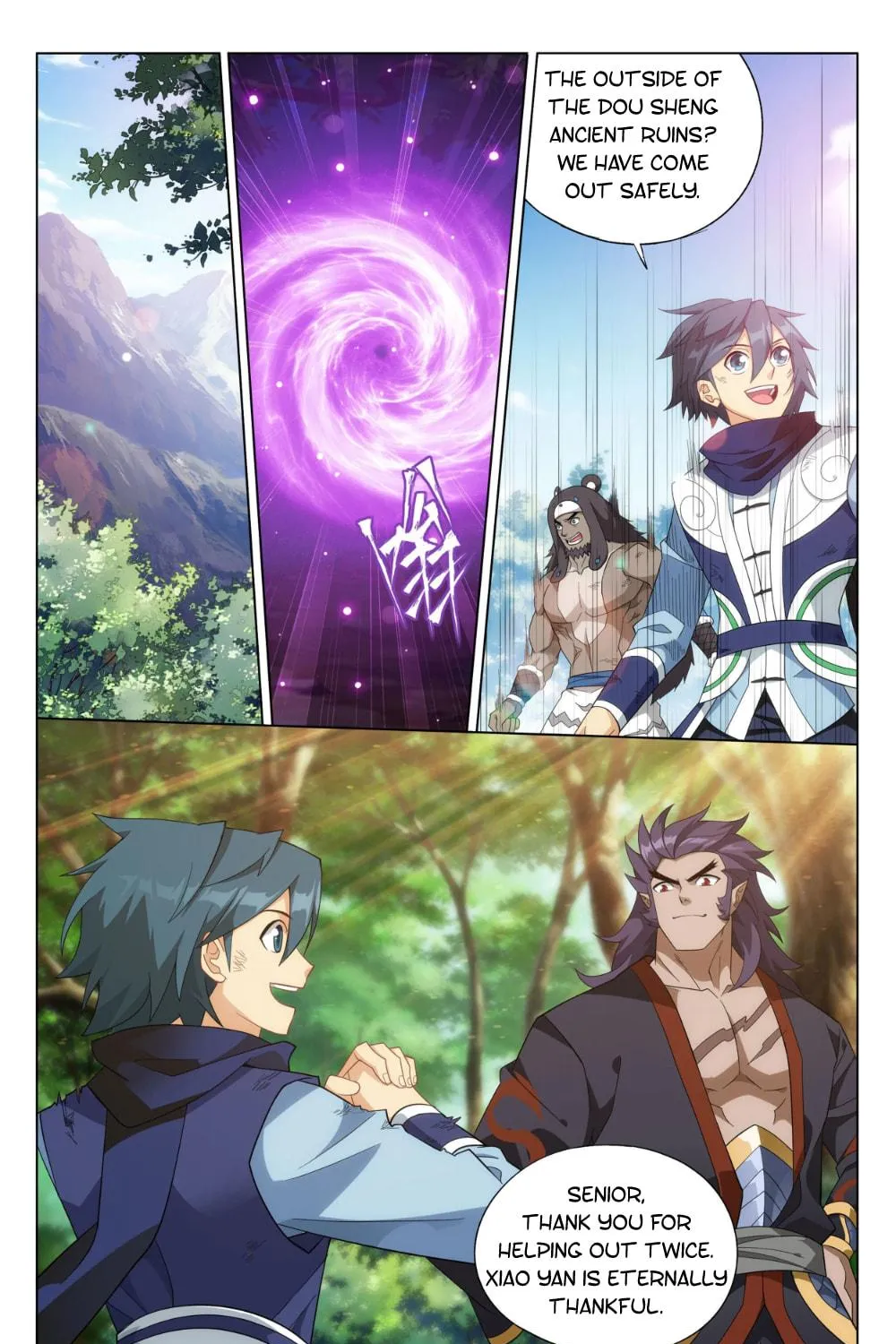 Battle Through the Heavens (Colored) Chapter 320 page 37 - 