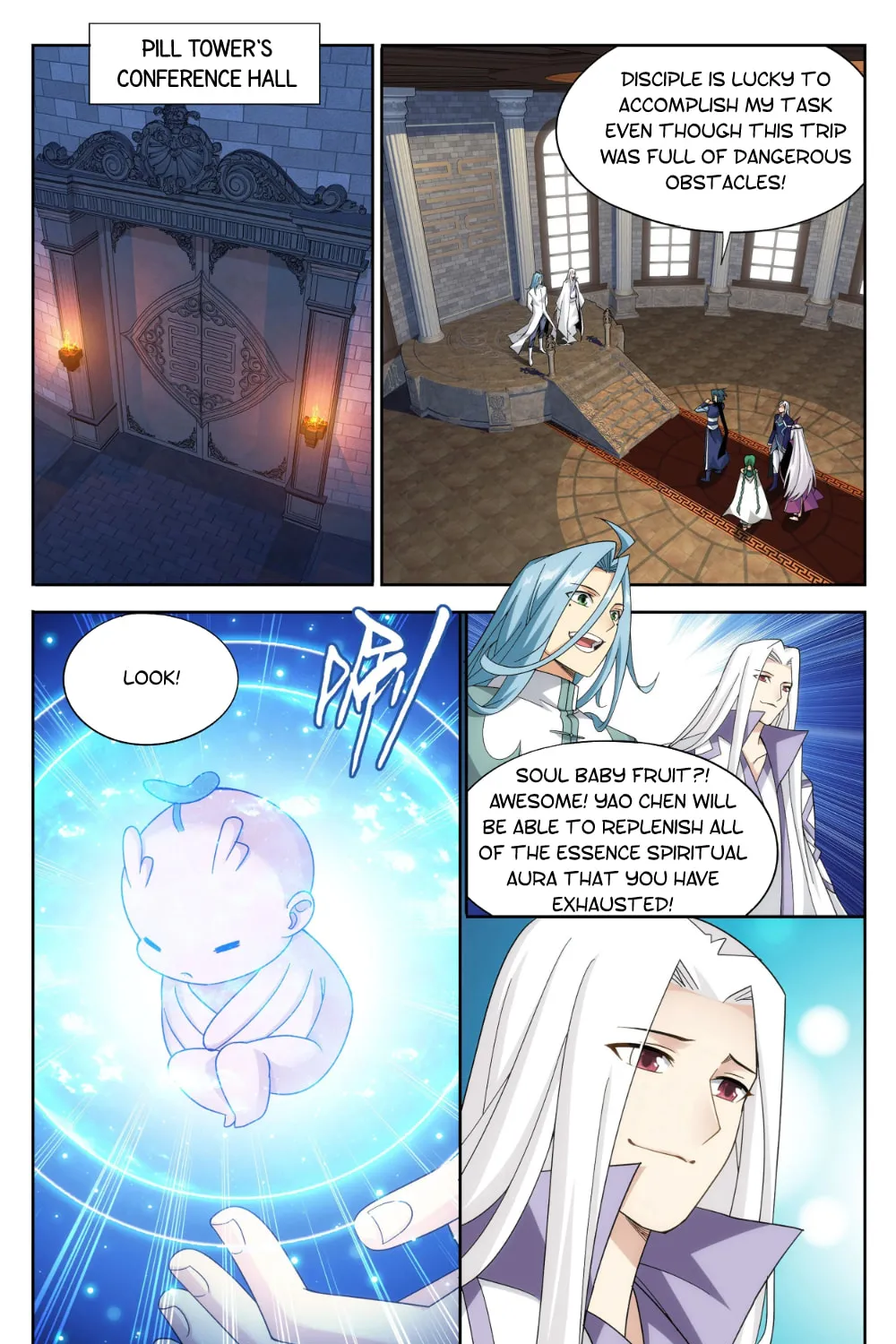 Battle Through the Heavens (Colored) Chapter 321 page 12 - 