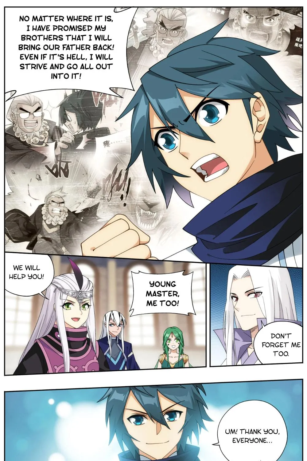 Battle Through the Heavens (Colored) Chapter 321 page 18 - 