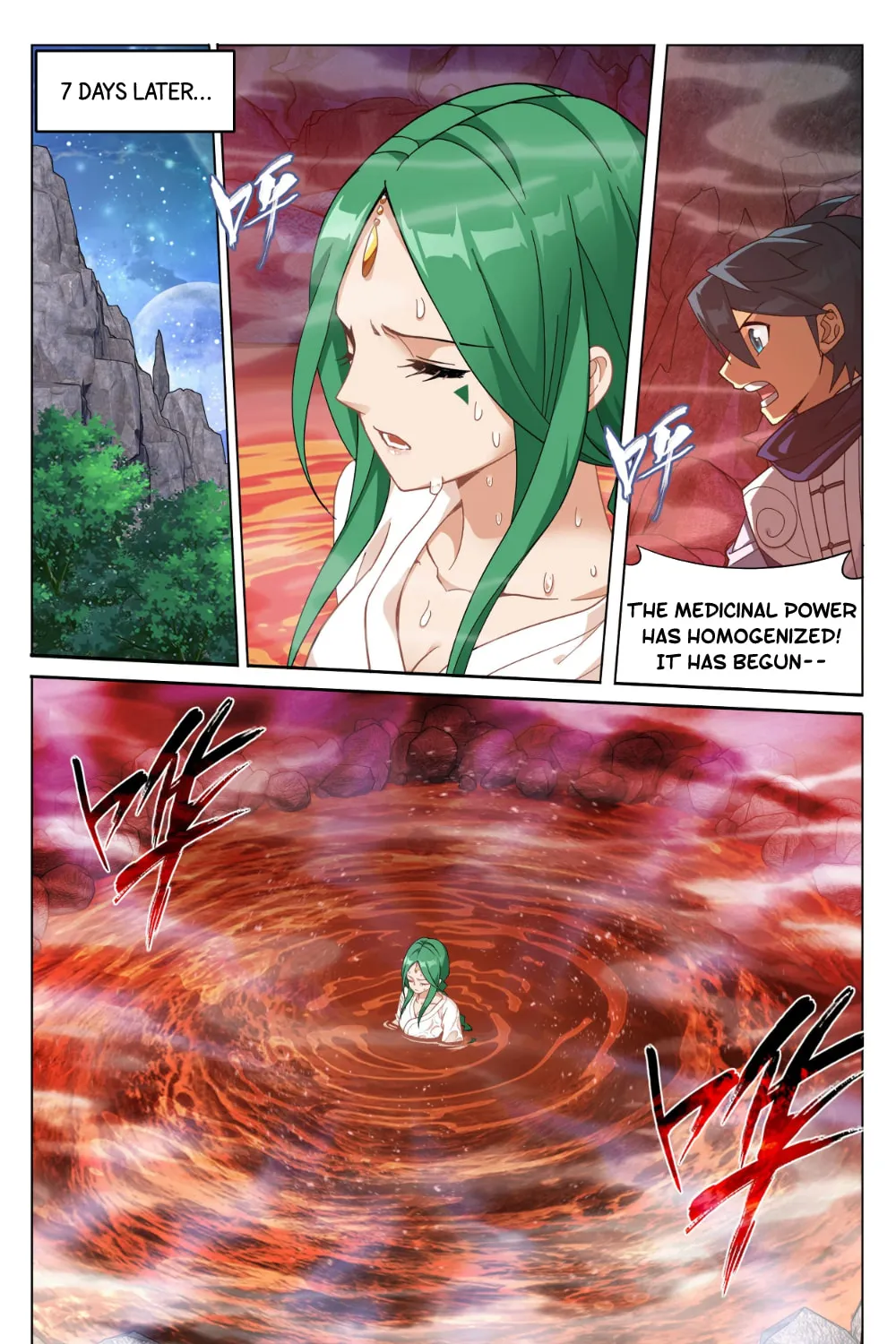 Battle Through the Heavens (Colored) Chapter 321 page 36 - 