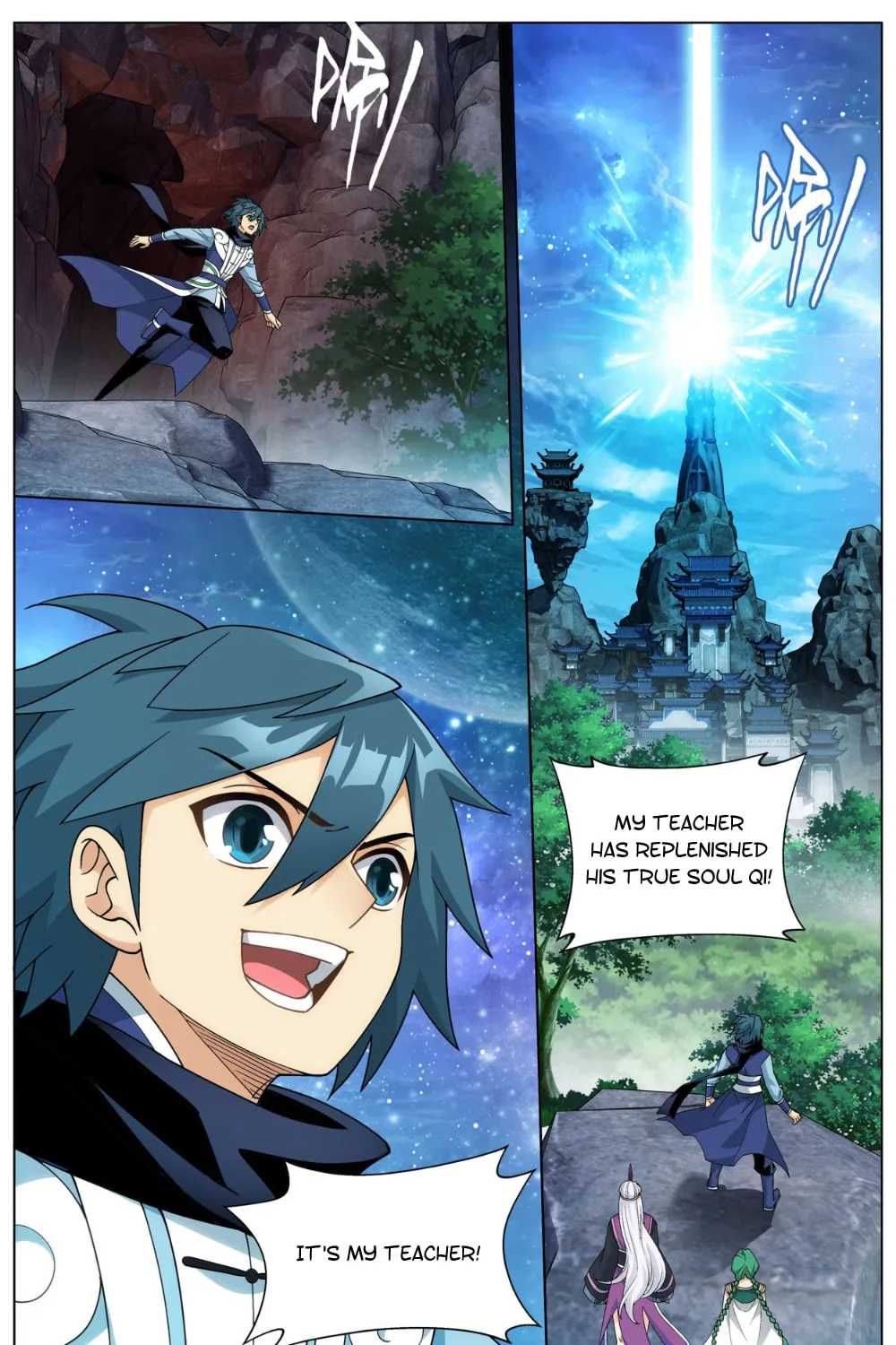 Battle Through the Heavens (Colored) Chapter 322 page 12 - 