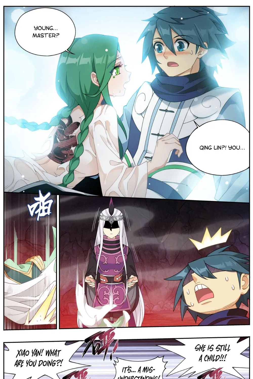 Battle Through the Heavens (Colored) Chapter 322 page 4 - 