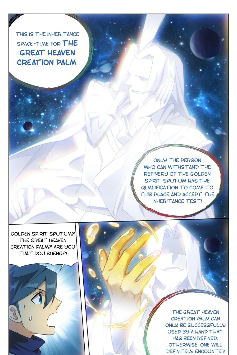 Battle Through the Heavens (Colored) Chapter 322 page 36 - 