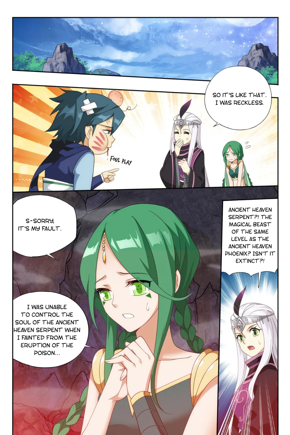 Battle Through the Heavens (Colored) Chapter 322 page 6 - 
