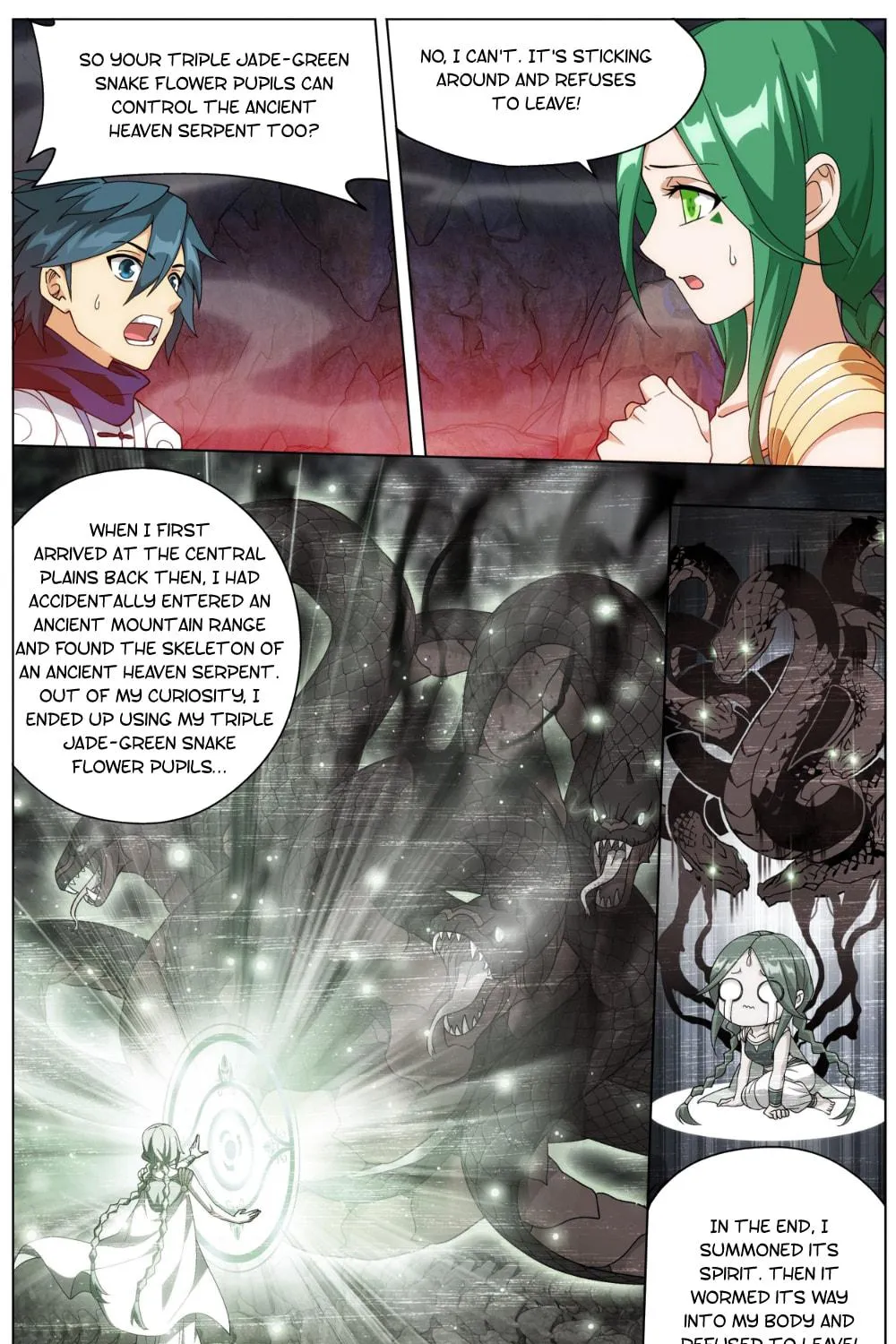 Battle Through the Heavens (Colored) Chapter 322 page 8 - 
