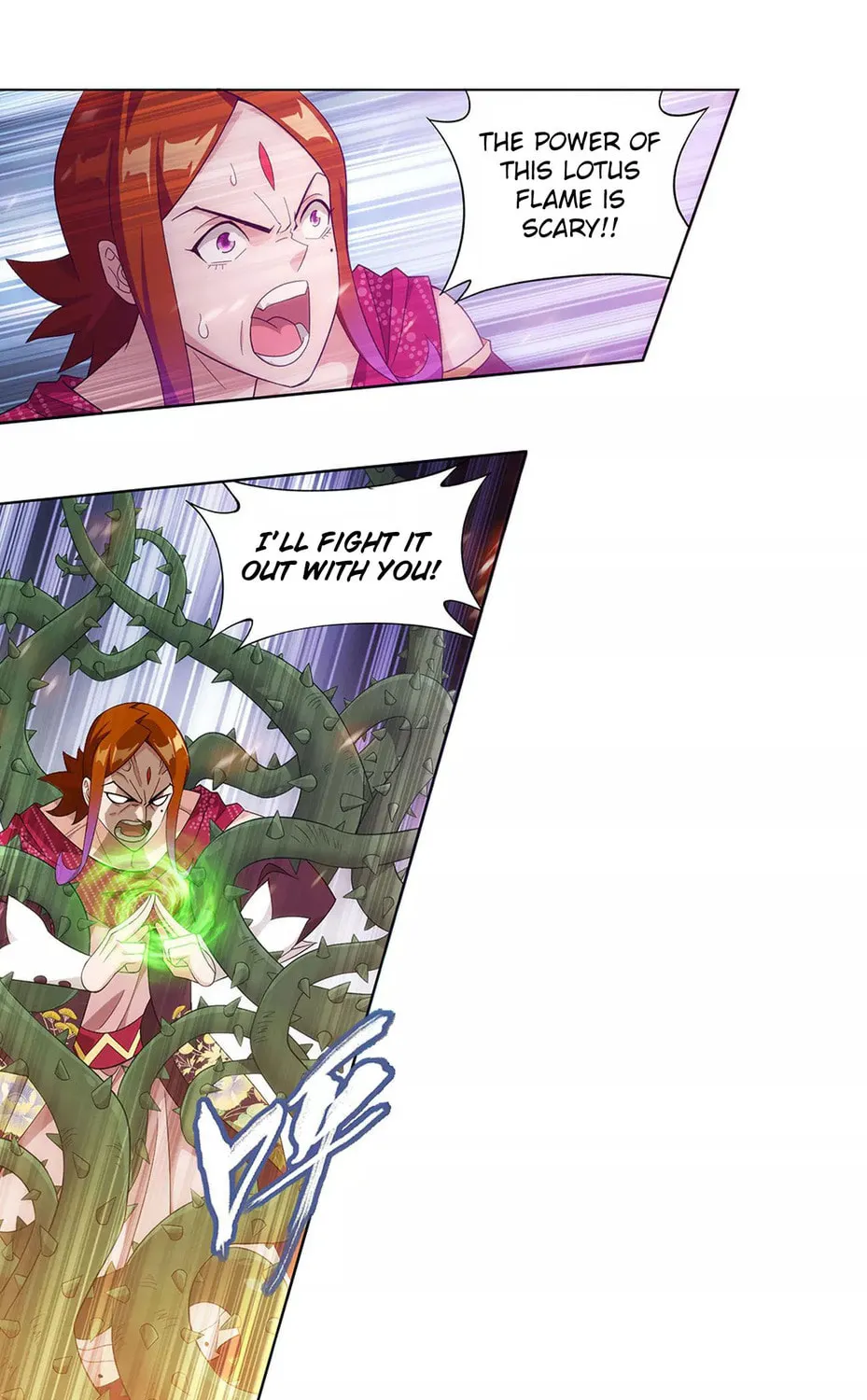 Battle Through the Heavens (Colored) Chapter 328 page 21 - 