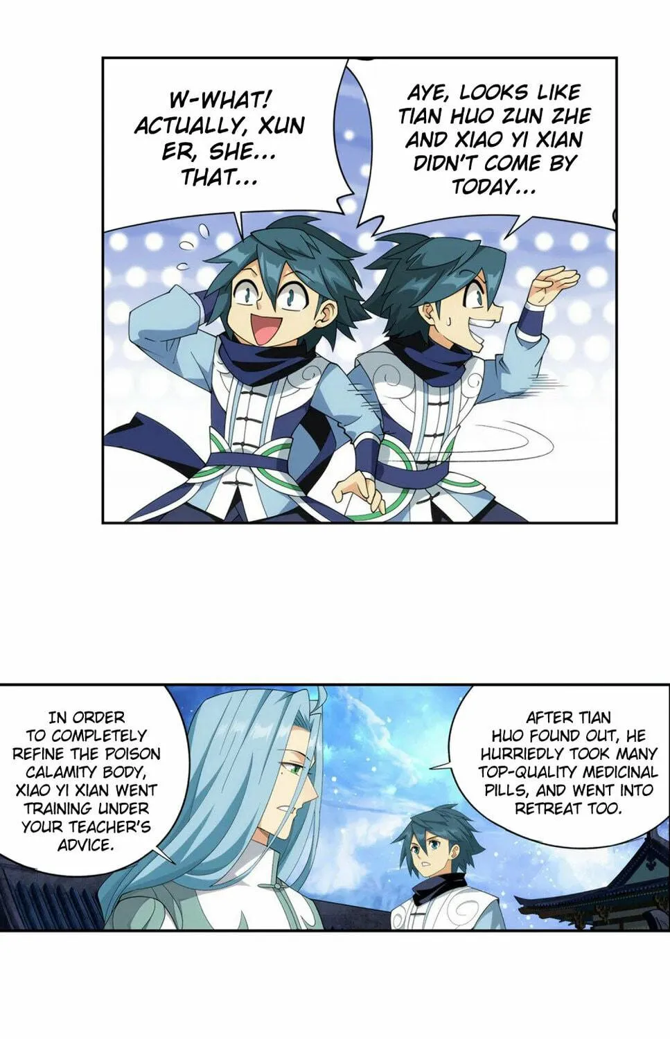 Battle Through the Heavens (Colored) Chapter 336 page 22 - 