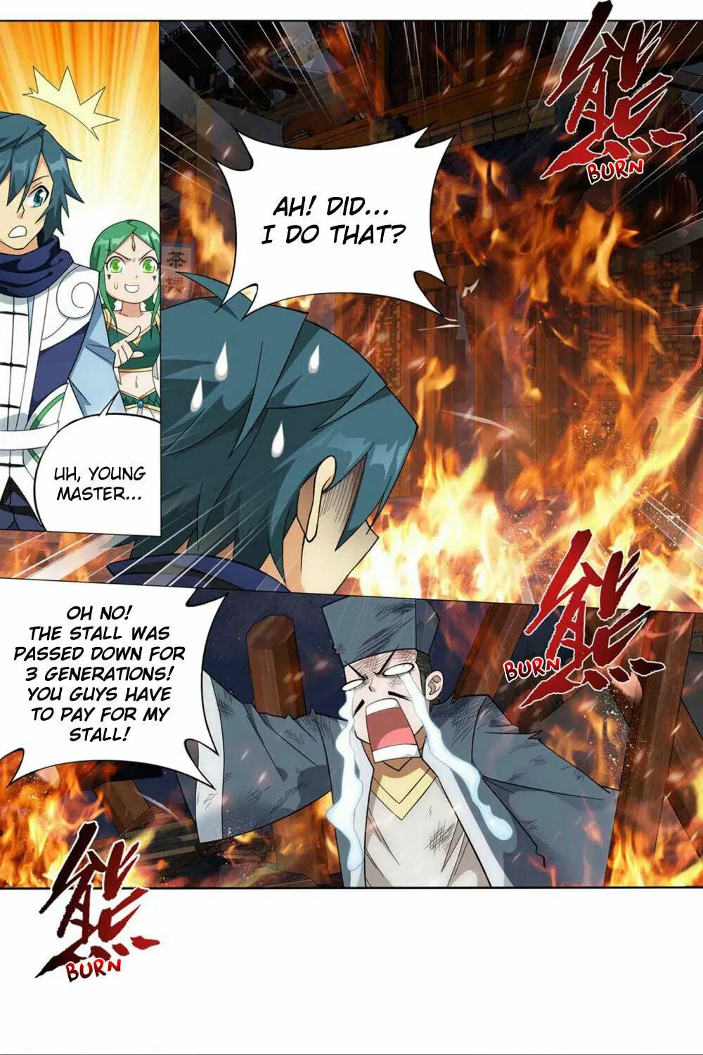 Battle Through the Heavens (Colored) Chapter 337 page 49 - 