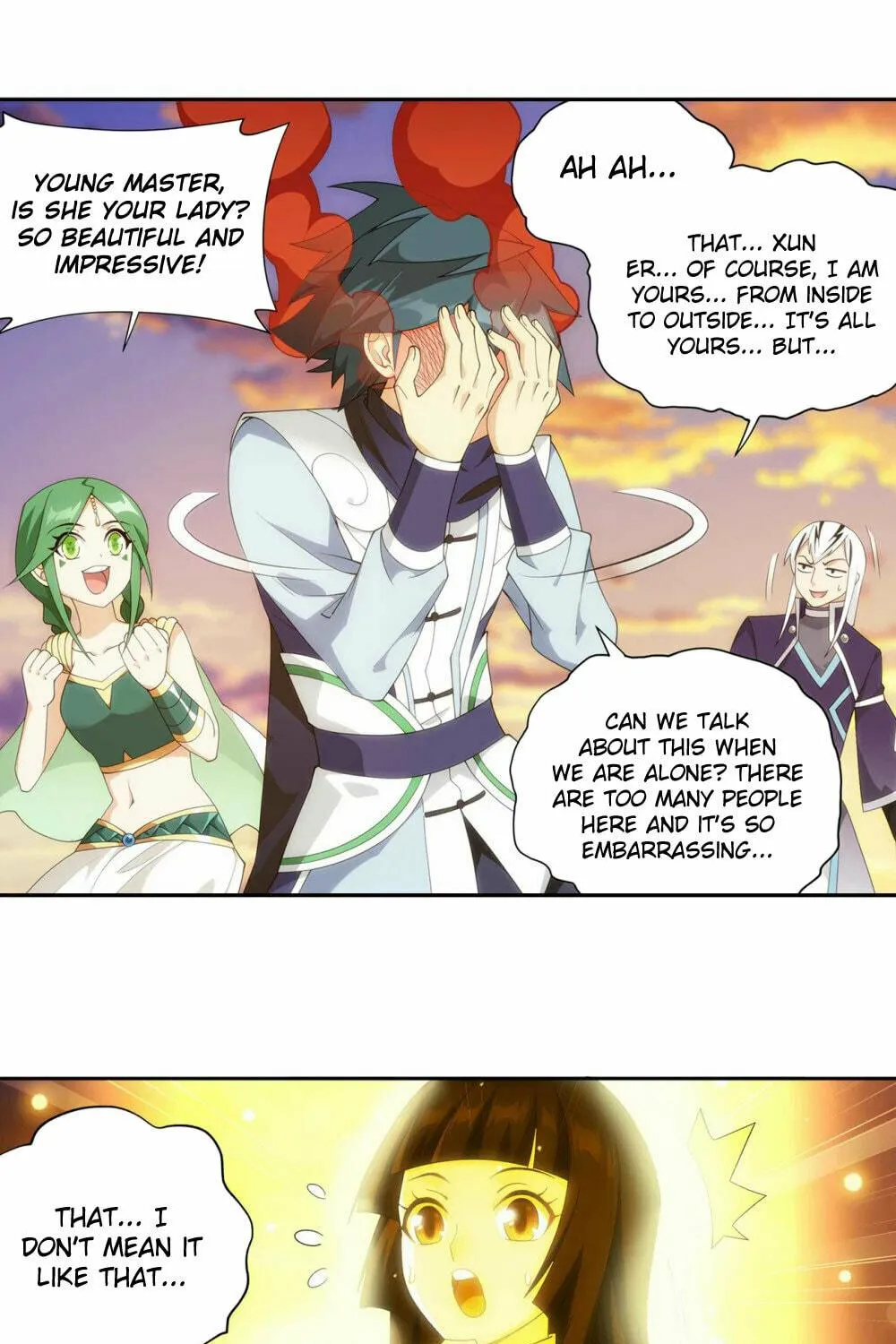 Battle Through the Heavens (Colored) Chapter 337 page 8 - 