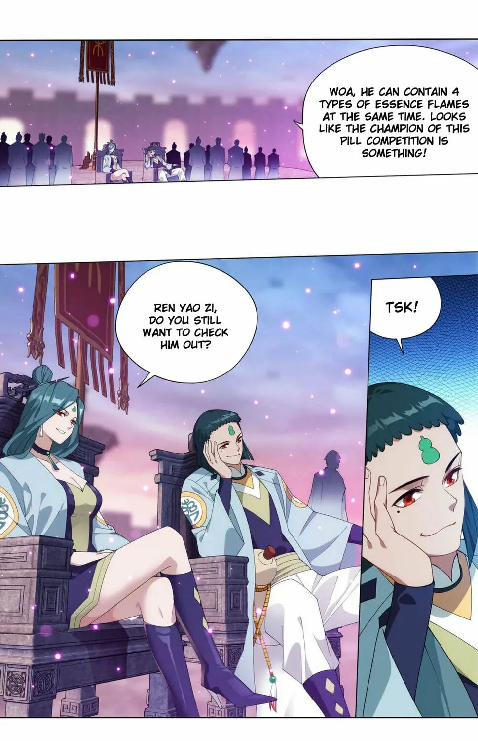 Battle Through the Heavens (Colored) Chapter 341 page 18 - 