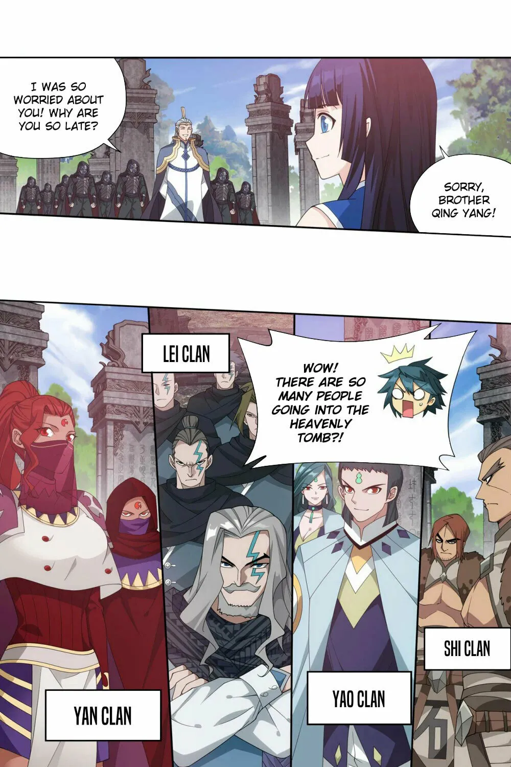 Battle Through the Heavens (Colored) Chapter 343 page 57 - 