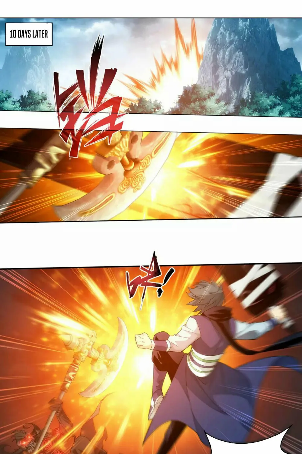 Battle Through the Heavens (Colored) Chapter 345 page 33 - 