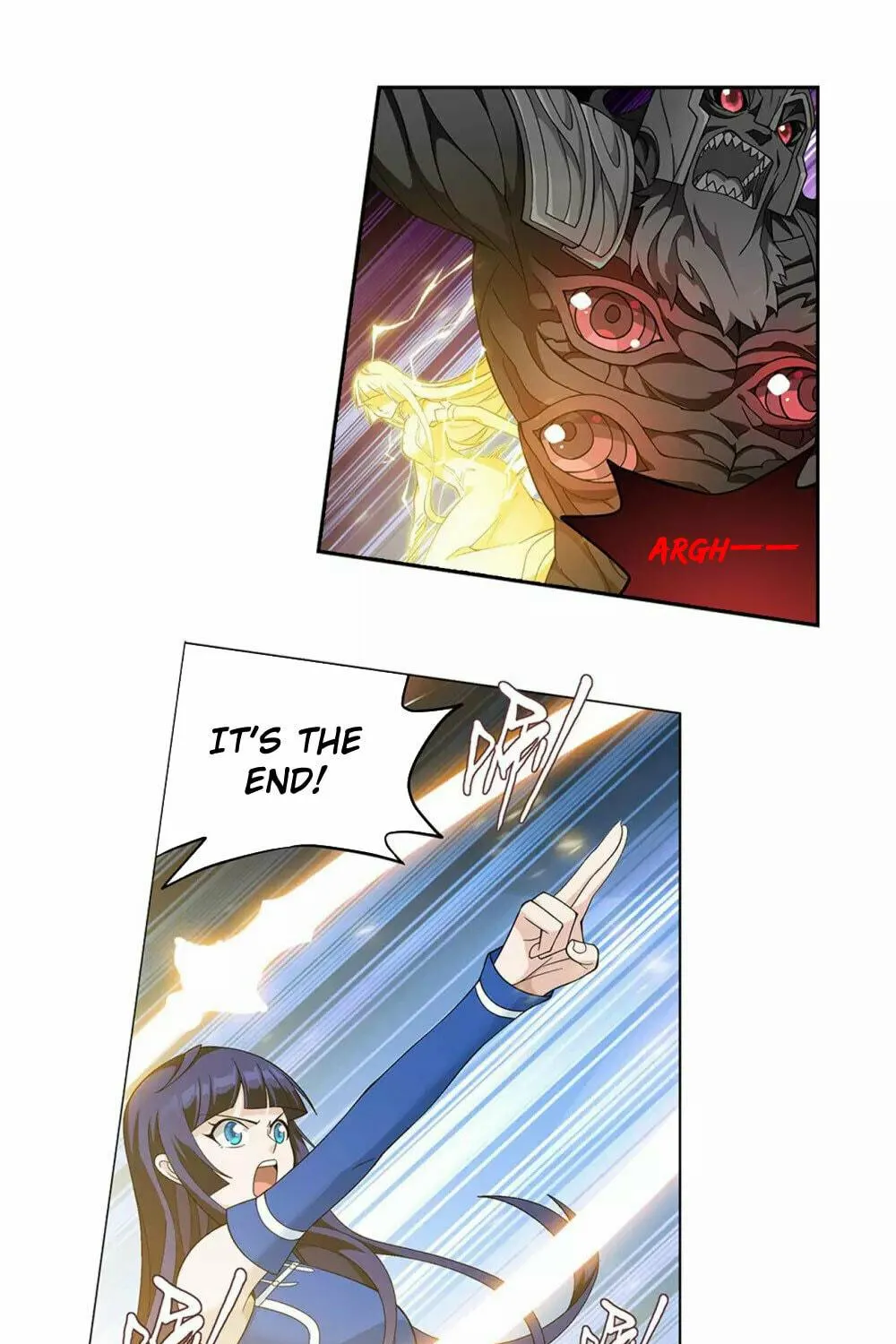 Battle Through the Heavens (Colored) Chapter 345 page 45 - 