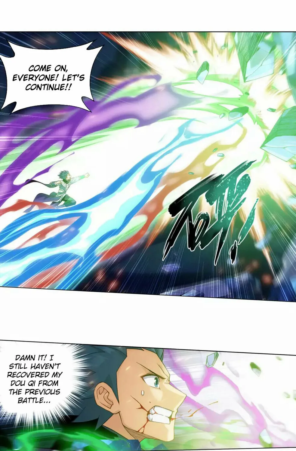 Battle Through the Heavens (Colored) Chapter 347 page 37 - 