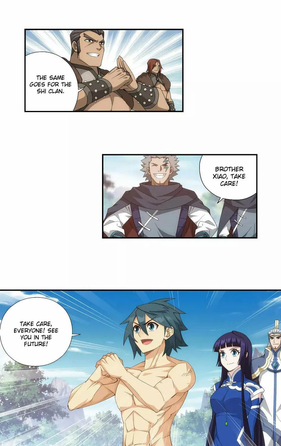 Battle Through the Heavens (Colored) Chapter 348 page 35 - 