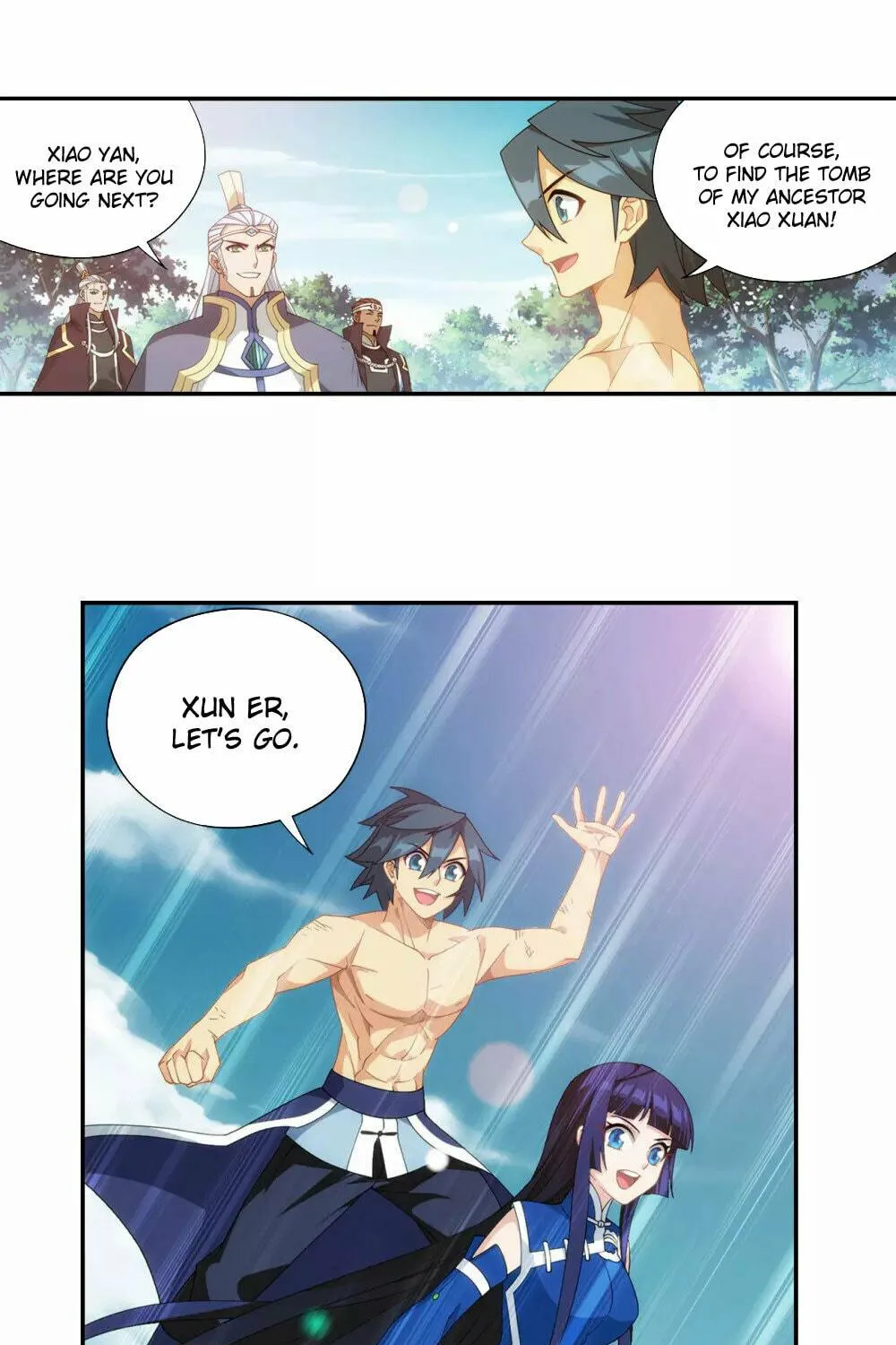 Battle Through the Heavens (Colored) Chapter 348 page 37 - 