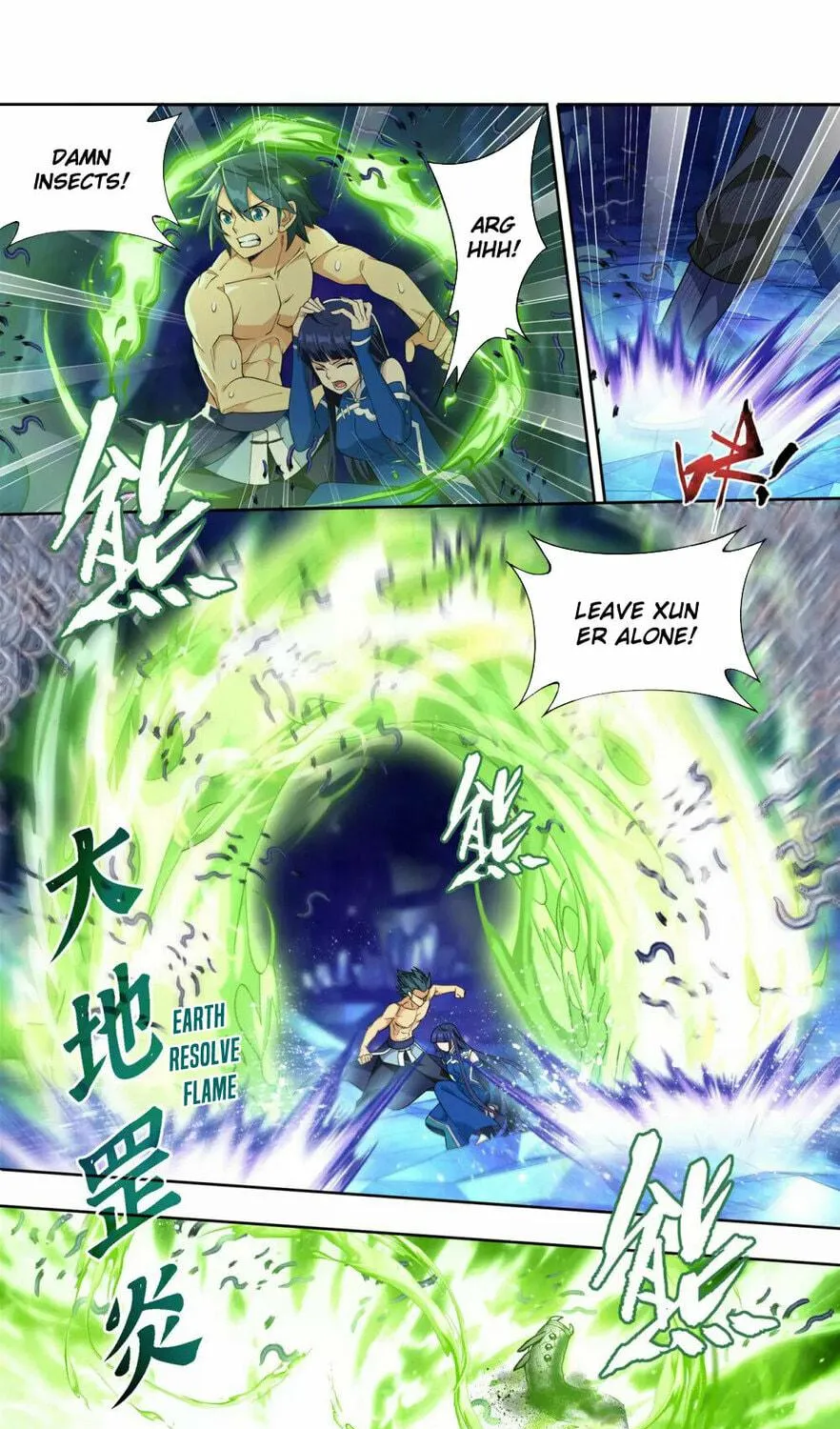 Battle Through the Heavens (Colored) Chapter 348 page 9 - 