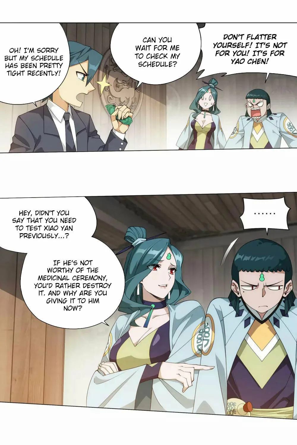 Battle Through the Heavens (Colored) Chapter 356 page 54 - 