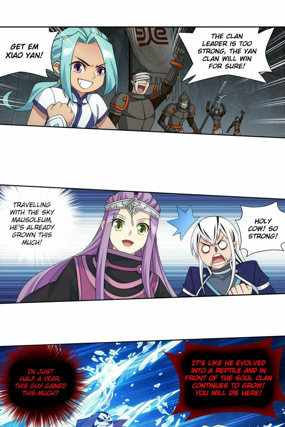 Battle Through the Heavens (Colored) Chapter 358 page 33 - 