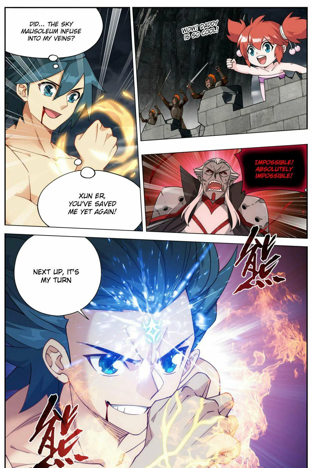 Battle Through the Heavens (Colored) Chapter 359 page 32 - 
