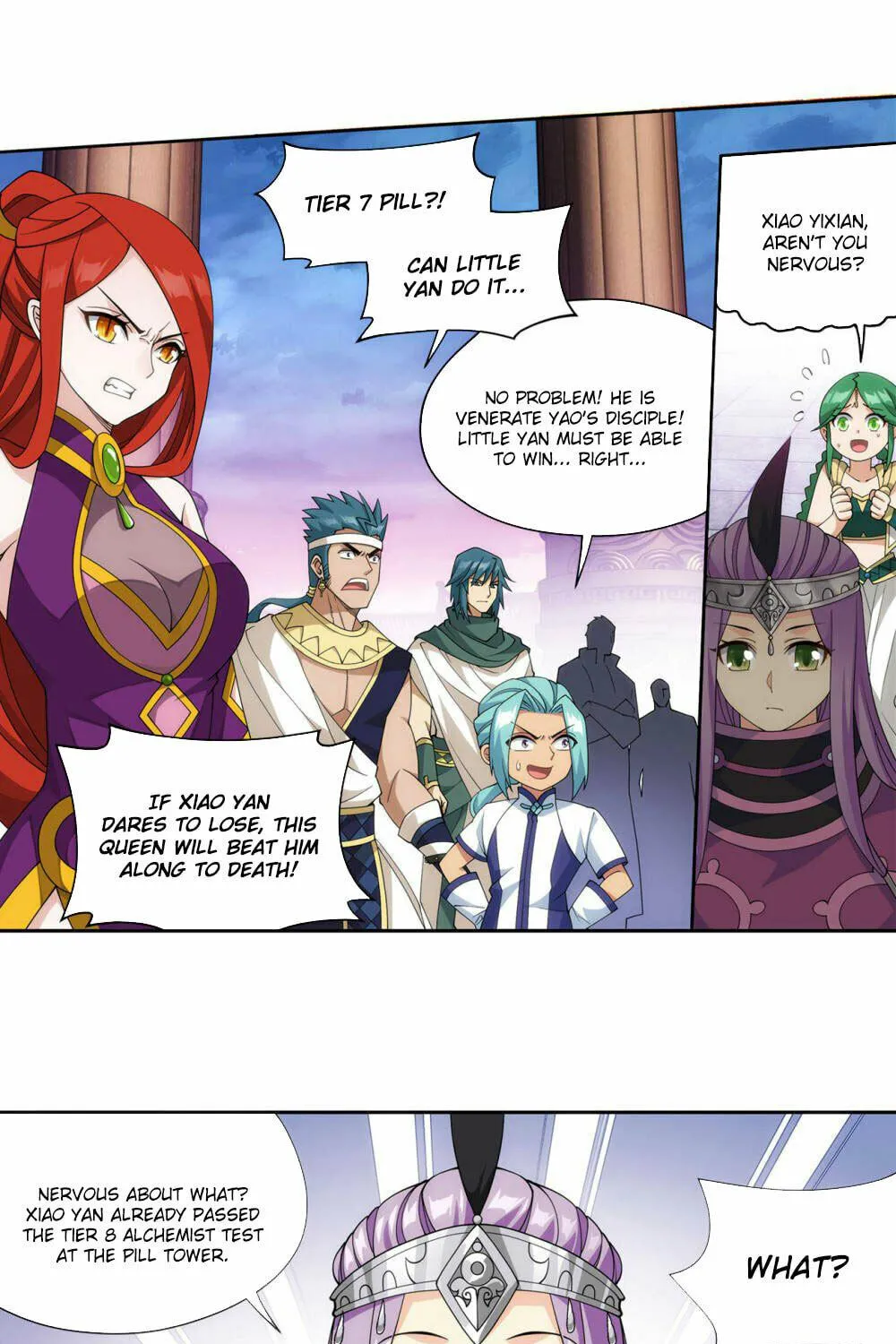 Battle Through the Heavens (Colored) Chapter 361 page 17 - 