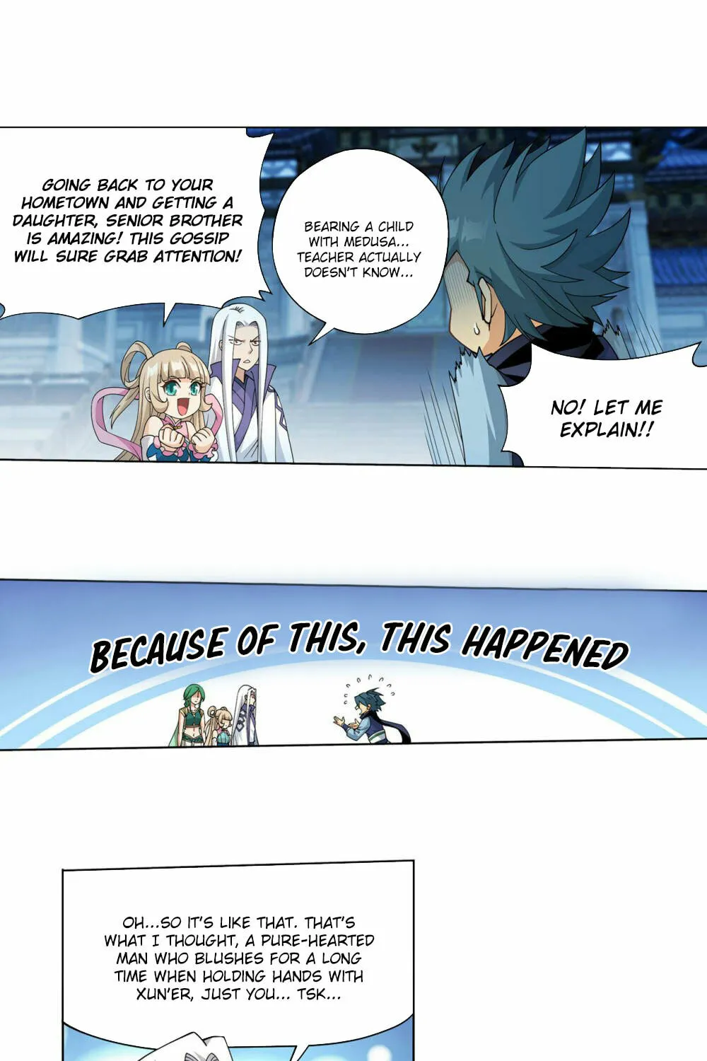 Battle Through the Heavens (Colored) Chapter 362 page 12 - 