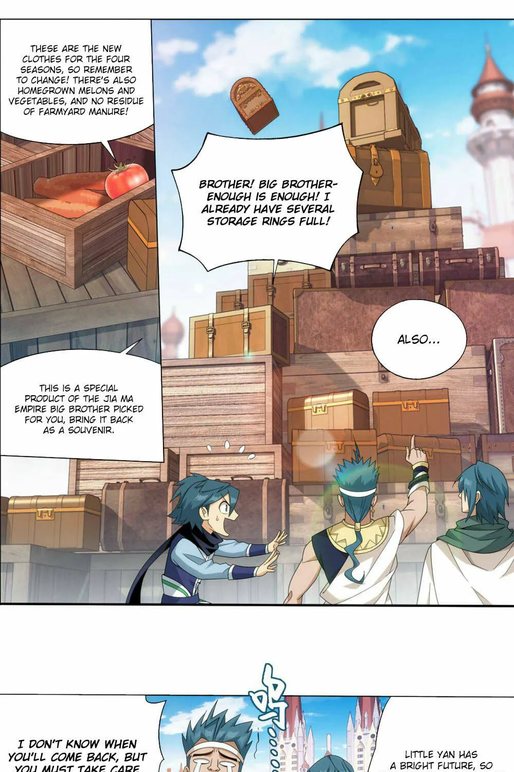 Battle Through the Heavens (Colored) Chapter 362 page 4 - 