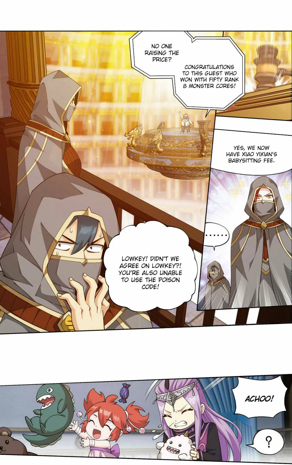 Battle Through the Heavens (Colored) Chapter 363 page 20 - 