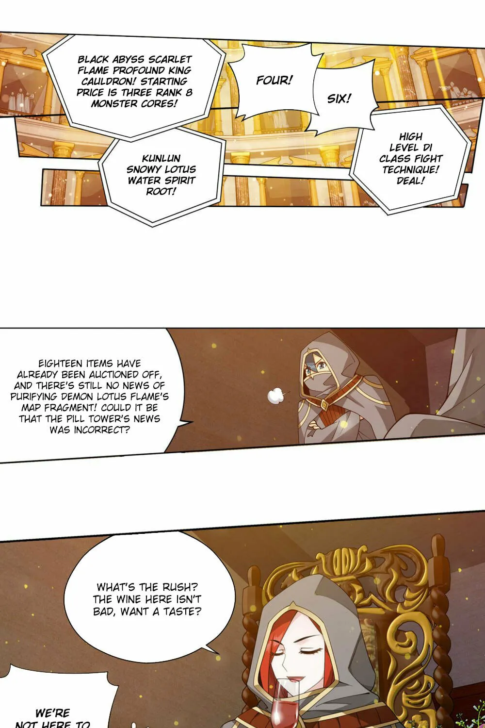 Battle Through the Heavens (Colored) Chapter 363 page 22 - 