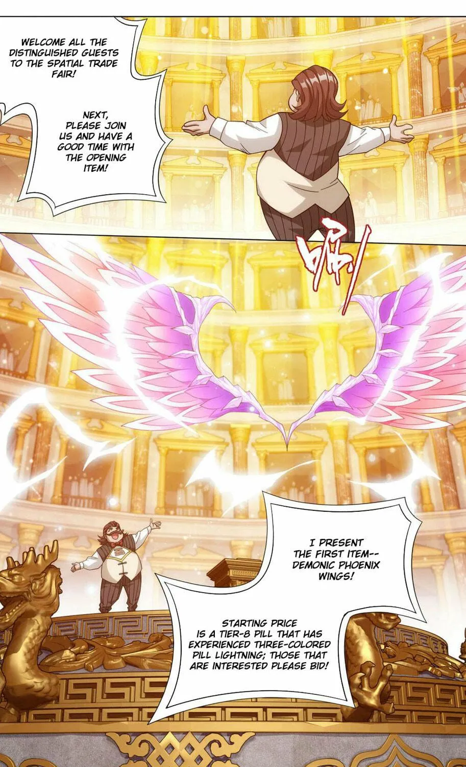 Battle Through the Heavens (Colored) Chapter 363 page 4 - 