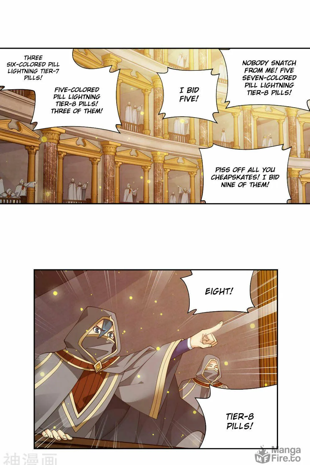 Battle Through the Heavens (Colored) Chapter 363 page 32 - 